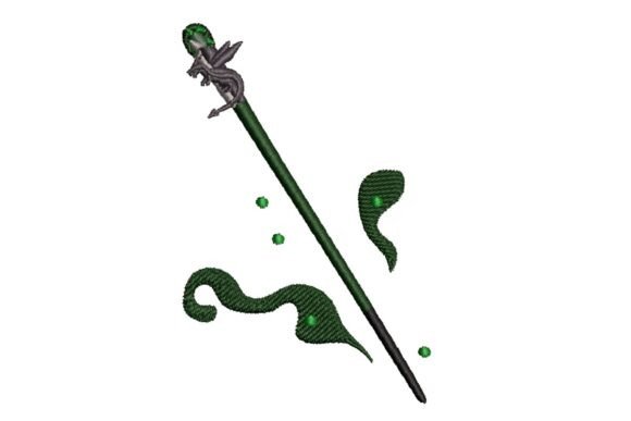 A Dark Wand Embroidery Design Review from a Maker’s Studio