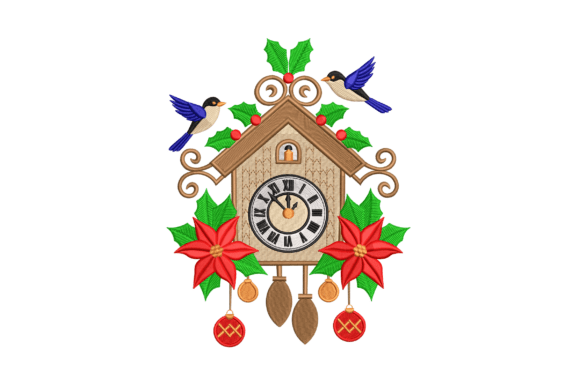 A Practical Review of Christmas Cuckoo Clock Embroidery Design