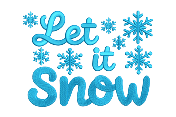 A Professional Review of Let It Snow Embroidery