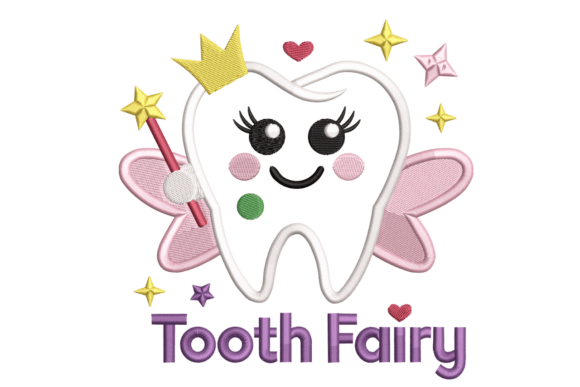A Seller's Review of the Tooth Fairy Embroidery Design