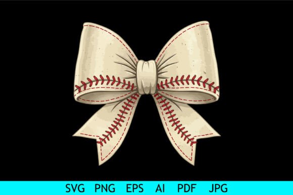 A Timeless Baseball Bow: Perfect for Personalized Gifts
