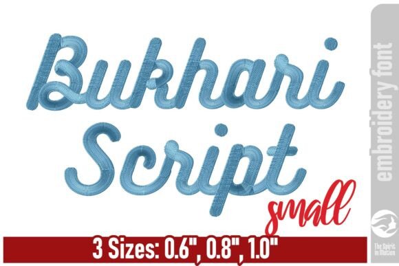 Bukhari Script Embroidery Font: A Designer's Review for Boutique Sweatshirts