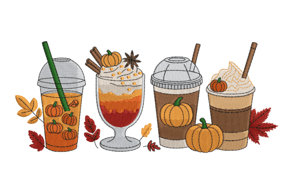 Cozy Autumn Café Embroidery: A Real Project Review