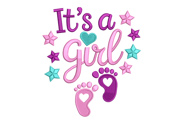 Crafting Cozy Joy with It’s a Girl Footprints Baby Shower