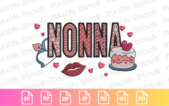 Evaluating the Valentine Nonna Embroidery Design for Boutique Sweatshirts