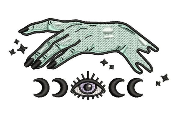 Mystical Hand Embroidery Design Review: Cosmic Insight & Magic