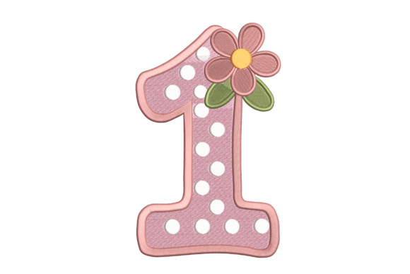 Polka-Dot Number 1 Flower: A Boutique Sweatshirt Review