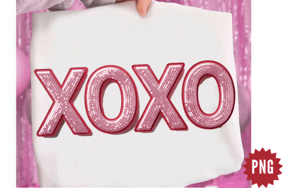 Reviewing the Faux Embroidery Pink XoXo PNG Design