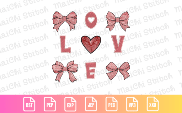 Valentine Bow Heart Alphabet: A Designer's Review for Personalized Gifts